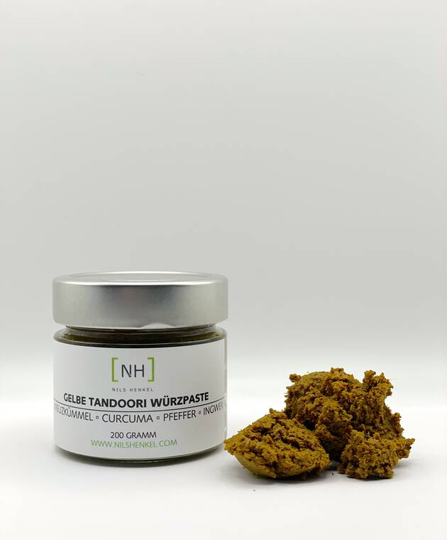 Gelbe Tandoori Würzpaste